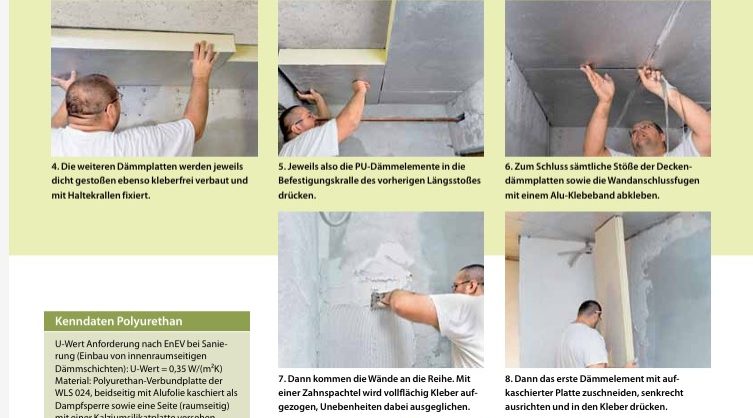 Dämmung der Kellerdecke