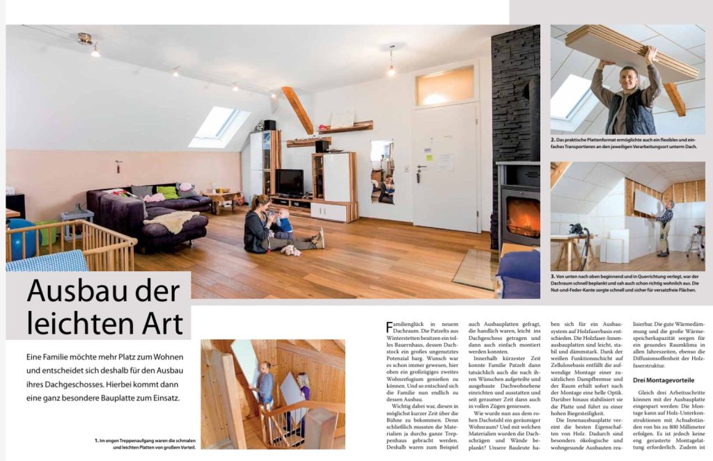 Ausbau der leichten Art