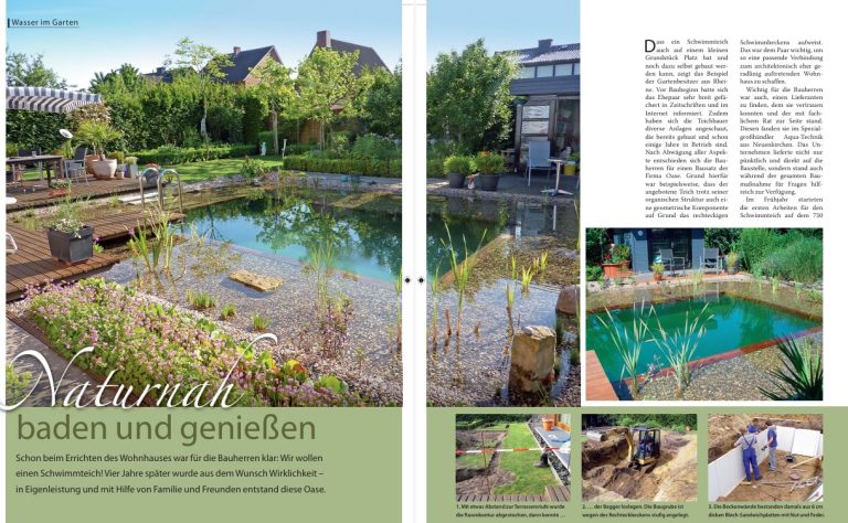 Anleitung Schwimmteich bauen