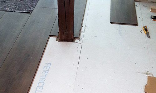 Designboden in Holzoptik verlegen