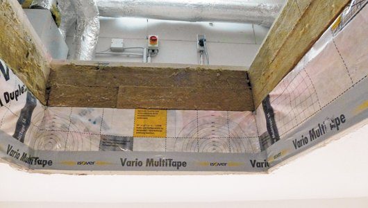 Dachausbau: Bodentreppe dicht einbauen