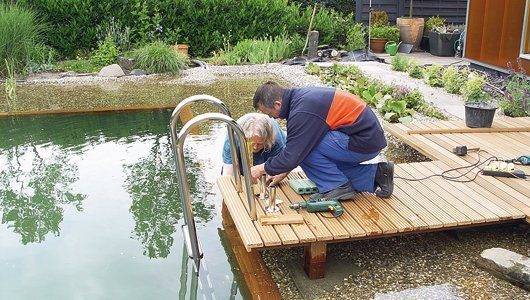 Ein Schwimmteich als Bausatz