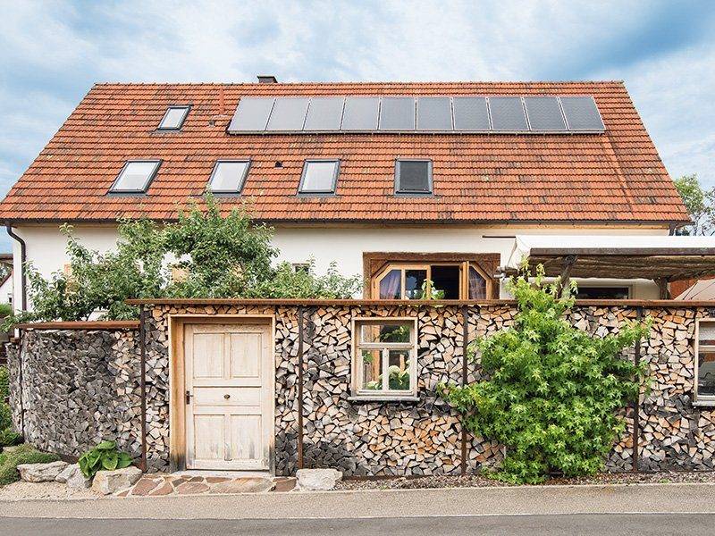 Altes Bauernhaus wird zum stylischen Domizil