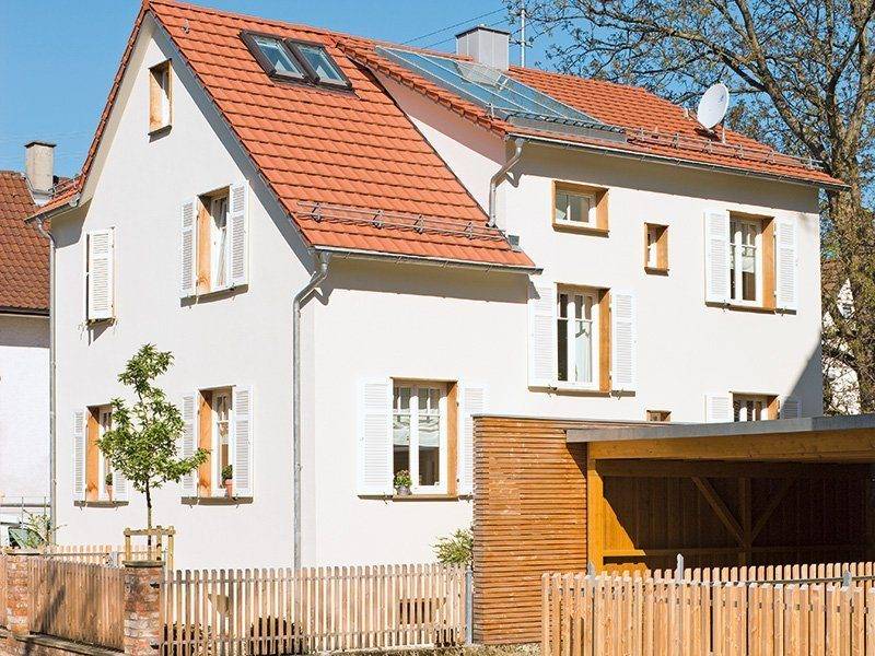 Ein unscheinbares Haus wird zum Familiendomizil