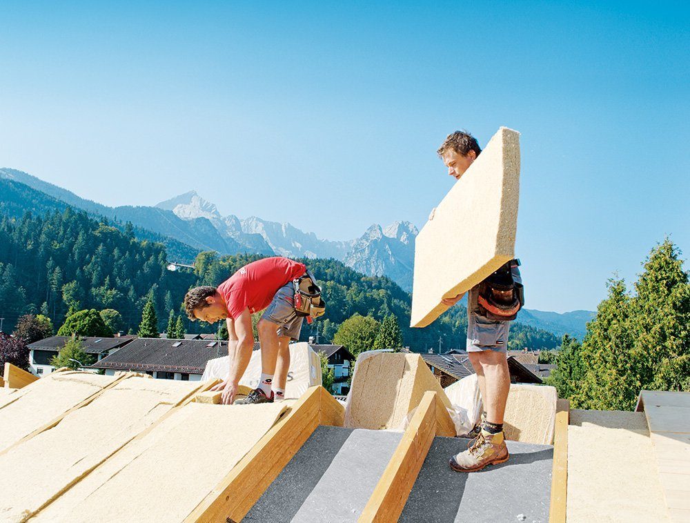 Eine gute Dachdämmung senkt die Heizkosten