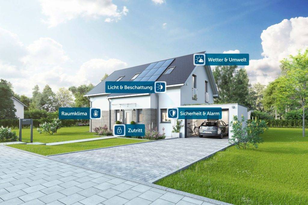 Smart Home einrichten Bereiche