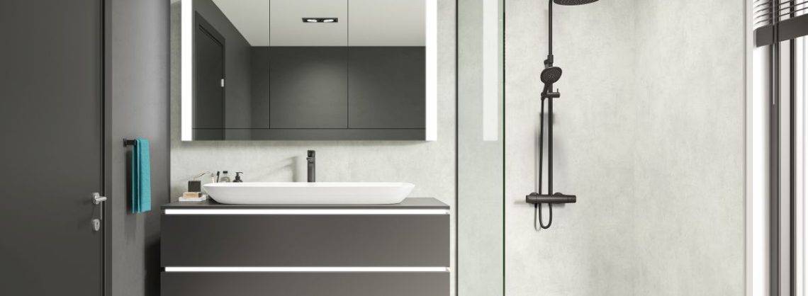 Badezimmer fugenlose Wände