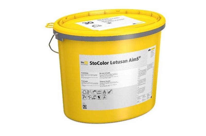 StoColor Lotusan AimS® Fassadenfarbe Nachhaltigkeit