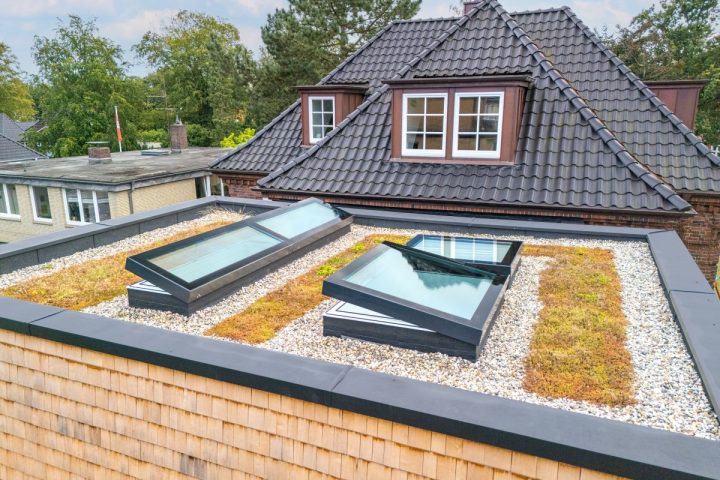 Rotklinkervilla moderner Anbau Uwe Zahn