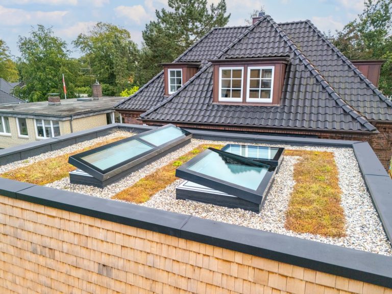 Rotklinkervilla moderner Anbau Uwe Zahn