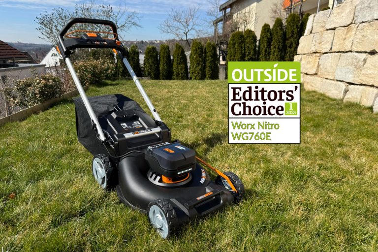 Test: Worx Nitro WG760E hat den Editors Choice Award des Garten-Magazins Outside erhalten.