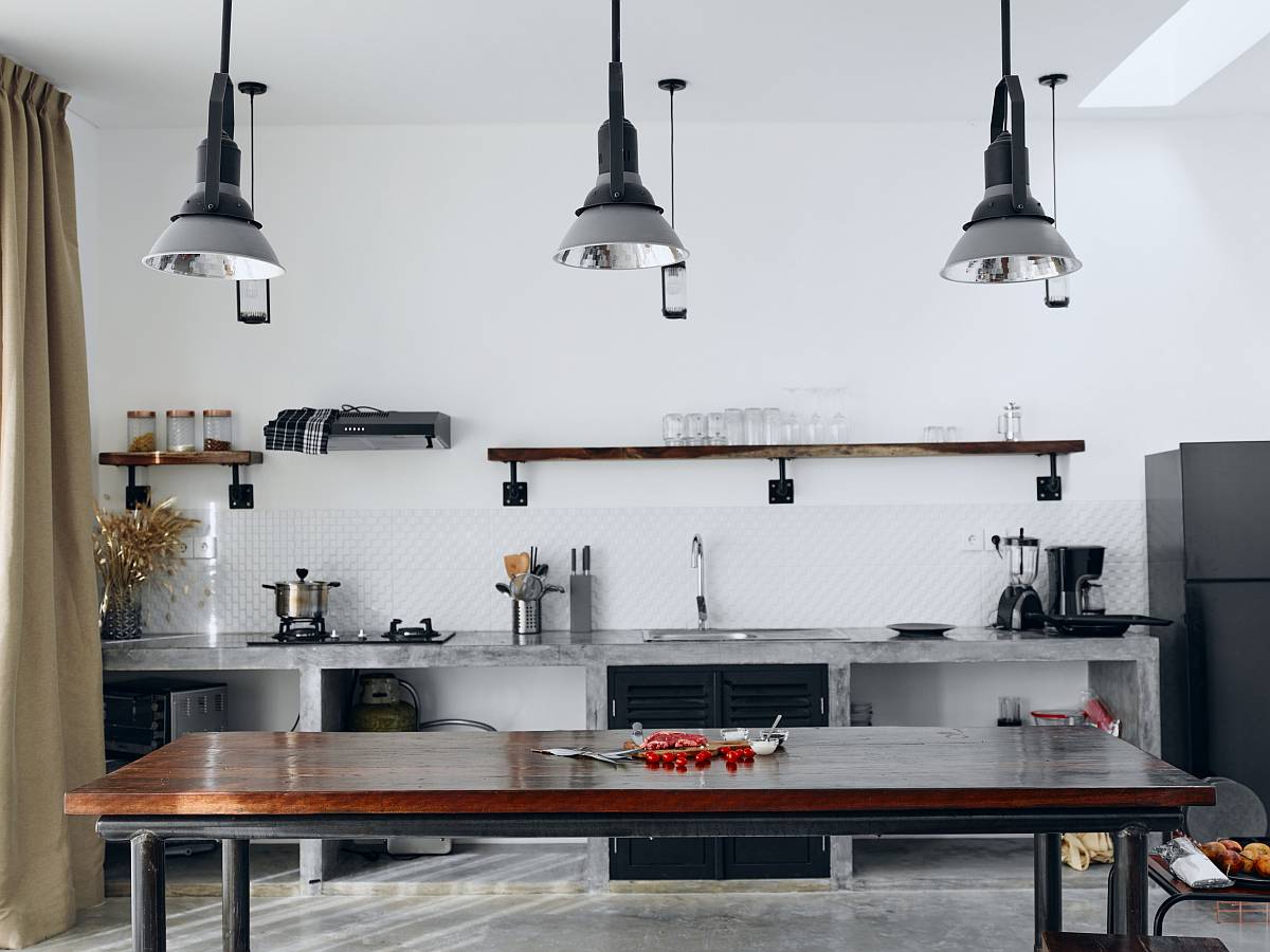 Küche im Industrial Design