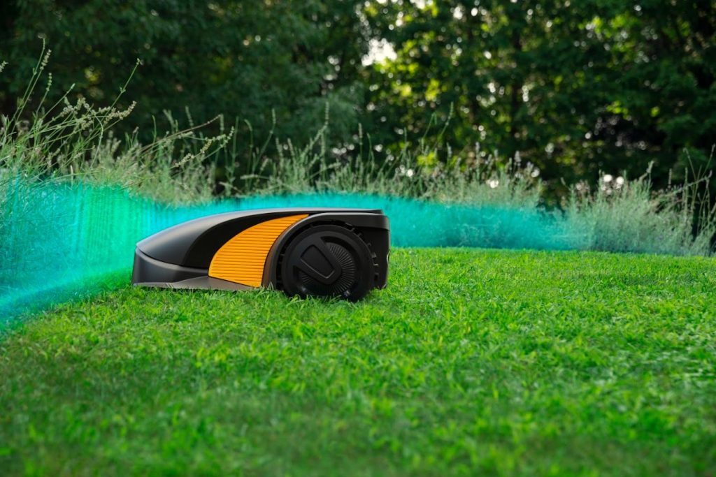 Stiga Rasenroboter Begrenzung Wiese