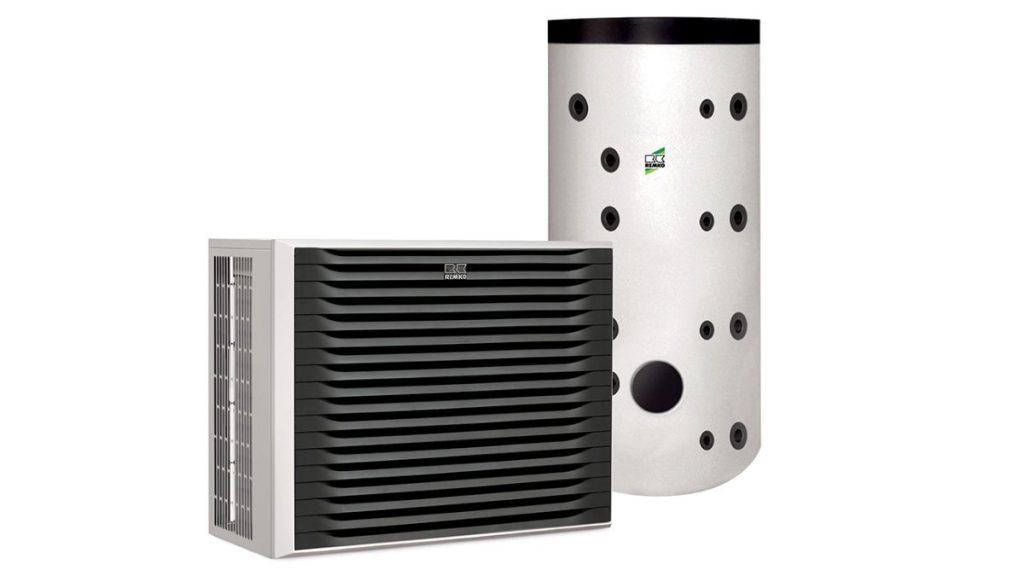 Monobloc-Wärmepumpe WKM Pro 5 Wärmepumpe mit Speicher