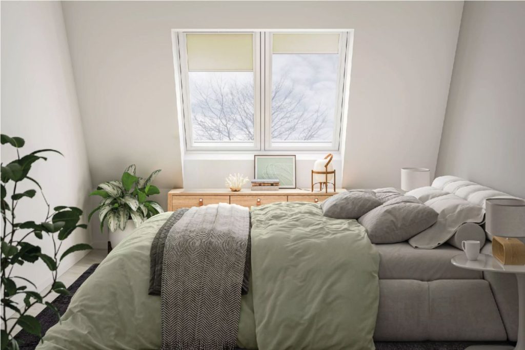 Velux Dachfenster Schlafzimmer