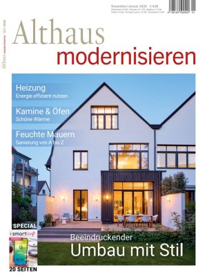 Das ist das Titelbild der Ausgabe Althaus modernisieren 12/1-2026