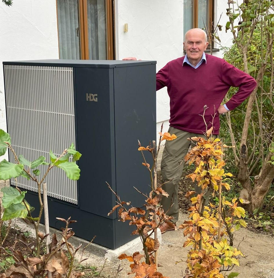 HDG Luft-Wasser-Wärmepumpe. Die wohl beste Wärmepumpe. Mit Sicherheit 4 Wärmepumpe mit Hauseigentümer