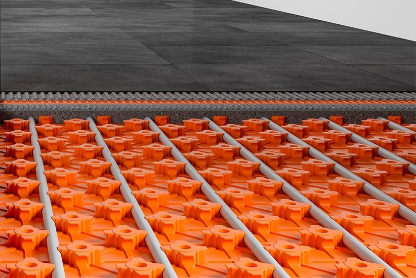 Schlüter-Systems Fußbodenheizung