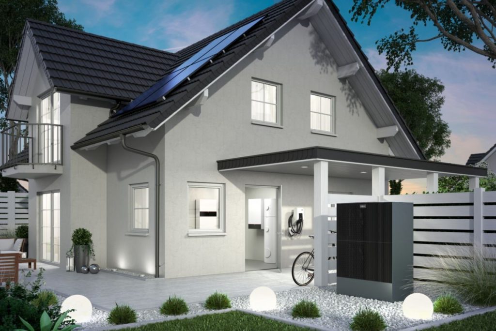 50 Luft-Wasser-Wärmepumpen im Vergleich 7 Viessmann Wärmepumpe vor Neubau