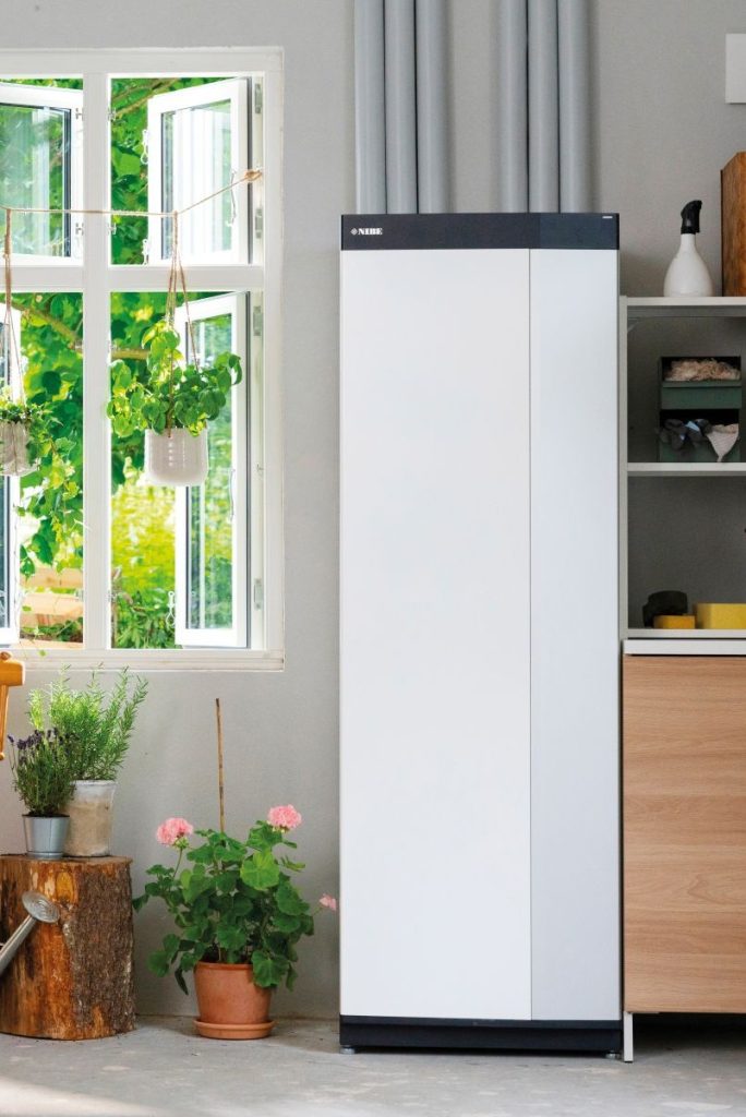 Wärmepumpe von Nibe im Haus